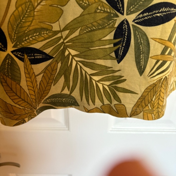 Tommy Bahama Green Floral Tank Stretchy Size XL - Picture 7 of 11